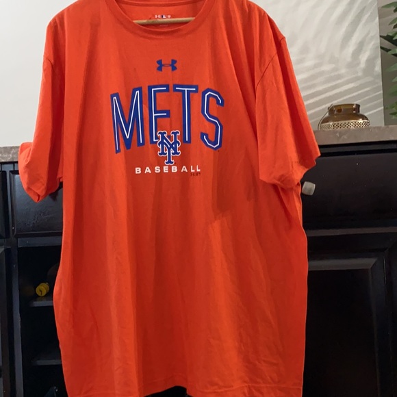 Tops - NY Mets Shirt Orange & Blue Size 2XL Loose Fit SL